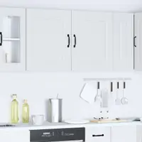 vidaXL Dulapuri de bucătărie 2 buc "Kalmar" lemn prelucrat alb