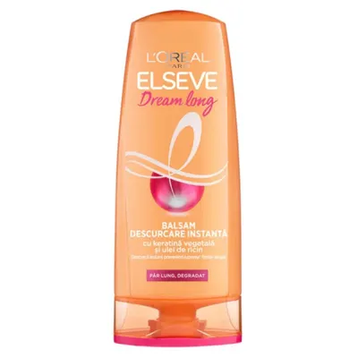 Balsam L'Oreal Paris Dream Long Descurcare Instanta pentru Par Lung, Deteriorat, 200 ml