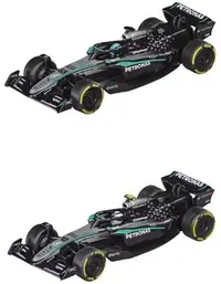 Set de mașinuțe Carrera Pull &amp; Speed - Mercedes-AMG Petronas Formula 1, 2 buc., 1:43