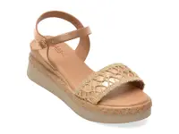 Sandale PASS COLLECTION maro, 70412, din piele naturala