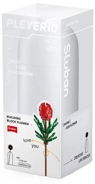 Constructor Sluban Pleyerid - Floare prințesă, 251 piese