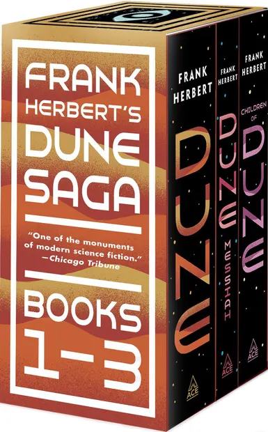 Frank Herbert's Dune Saga 3-Book Boxed Set