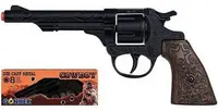 Jucarie pentru copii Gonher - Pistol de cowboy, negru