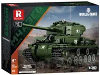 Constructor Reobrix World of Tanks - Tanc Sherman, 1:30, 836 piese