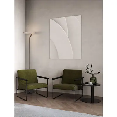 Lampa podea TILIA Touch Dimabil Foggy Nickel Aluminiu LED 26 Wat 220-240 Volt 1149Lm 3000K IP20 Deschis sus & jos