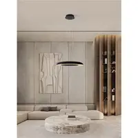Lampa suspendata EPOS Triac Dimabil Nisipiu Negru & Alb Metal & Polycarbonate LED 38 Wat 220-240Volt 2100Lm IP20 2700 + 4000K