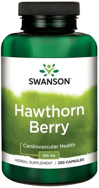 Hawthorn Berries, 565 mg, 250 capsule, Swanson