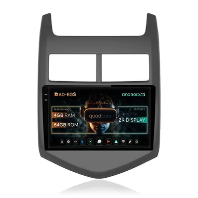Navigatie 2K Chevrolet Aveo 2 (2010-2015), Android, S-Quadcore 4GB RAM + 64GB ROM, 9.5 Inch - AD-BGS90042K+AD-BGRKIT239