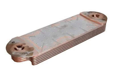 Radiator ulei (125x33x385mm, numar nervuri: 6) potrivit RVI PREMIUM 2; VOLVO FM, FM II D11A-370-DXi7 09.05