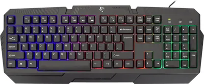 Tastatură White Shark - DAKOTA, US, negru