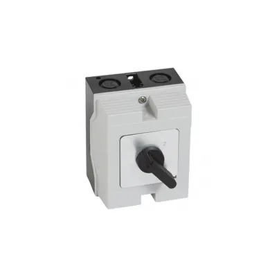 Intrerupator rotativ- changeover switch cuout off - PR 12 - 3P - 16 A - box 96x120 mm