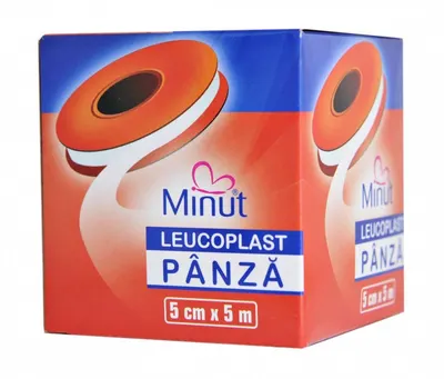 Leucoplast panza Minut 5 cm x 5 m