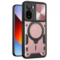 Husa pentru Xiaomi Redmi A7 Pro 4G, Techsuit, CamGuard Pro, Roz Aurie