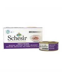 SCHESIR Ton cu mușchi de vită 50 g X6