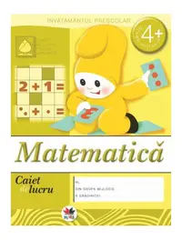 Matematică, grupa mijlocie 4+. Caiet de lucru - Paperback - D. Denisova