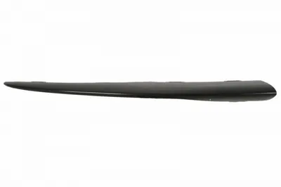 Spoiler bara fata stanga model AMG abs, negru potrivit MERCEDES Clasa C W205 2018-2021
