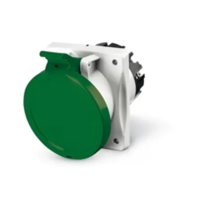 Priza incastratan63A 2P+E 2h >50V >300-500Hz 100X110MM Terminal presetupa