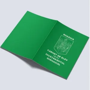 Carnet de elev pentru invatamant gimnazial (model 2025)