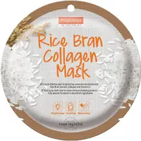 Purederm Mască facială foaie Rice Bran Collagen, 18 ml