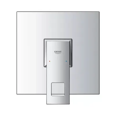 Unitate comanda dus Grohe Eurocube 24061000, aparenta, monocomanda, 1 iesire, necesita set fixare, Crom lucios
