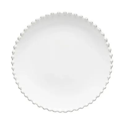 Farfurie desert din gresie ceramică Costa Nova Pearl, ⌀ 22 cm, alb