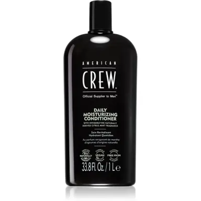 American Crew Hair & Body Daily Moisturizing Conditioner balsam pentru utilizarea de zi cu zi 1000 ml