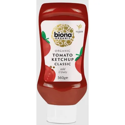 Ketchup clasic bio 560g Biona