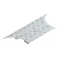 Capac pentru extensie T-Piece, anti-alunecare R10 conform. conform DIN 51130 cu nervuri ridicate pe toata suprafata si dispozitive de fixare pre-asamblate RTADVRS 600-2.0 S