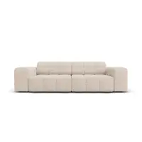 Canapea bej 204 cm Chicago – Cosmopolitan Design