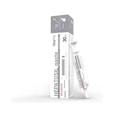 Vetapro Hepatosil Advanced Paste Seringa Suport Hepatic Pisici, 30 ml