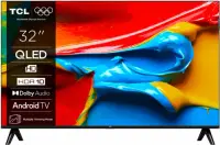 Televizor QLED TCL 80 cm (32inch) 32V4C, HD Ready, Smart TV, WiFi, CI+