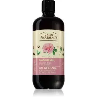 Green Pharmacy Damask Rose & Shea Butter Shower Gel gel de duș mătăsos 500 ml