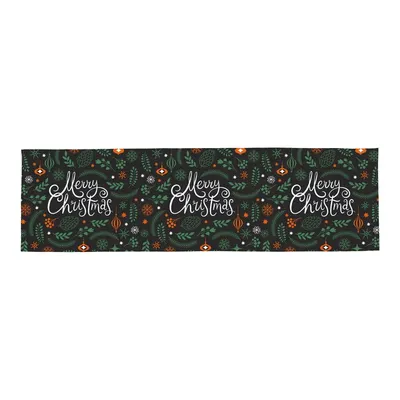 Napron de masă din bumbac 40x140 cm cu model de Crăciun Very Merry Christmas – Butter Kings