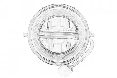 Proiector Ceata (led) Potrivit Mini Countryman F60, Countryman R60, Mini Clubman R55, Mini Clubvan R55, One Cooper R56, R57, R58, R59 10.06