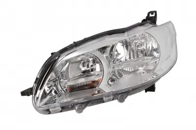 Far fata Stanga (halogen, H1 H7 W5W, electric, cu motor, culoare semnalizator: transparent) potrivit PEUGEOT 301