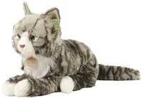 Jucărie de pluș Rappa Eco Friends - Pisica norvegiană, 38 cm