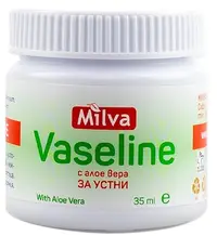 Milva Vaselină pentru buze cu aloe vera, 35 ml