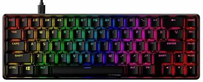 Tastatură mecanică HyperX - Alloy Origins 65, HyperX Aqua, negru