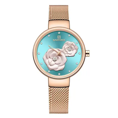 Ceas femei Naviforce Elegant Auriu Quartz