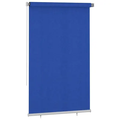 vidaXL Jaluzea rulantă de exterior 145 (l) x 230 (î) cm, albastru, HDPE