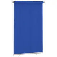 vidaXL Jaluzea rulantă de exterior 145 (l) x 230 (î) cm, albastru, HDPE