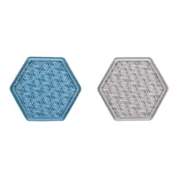 Hranitor Interactiv Lick Pad Jelly Blue/ Grey 24x21 CM