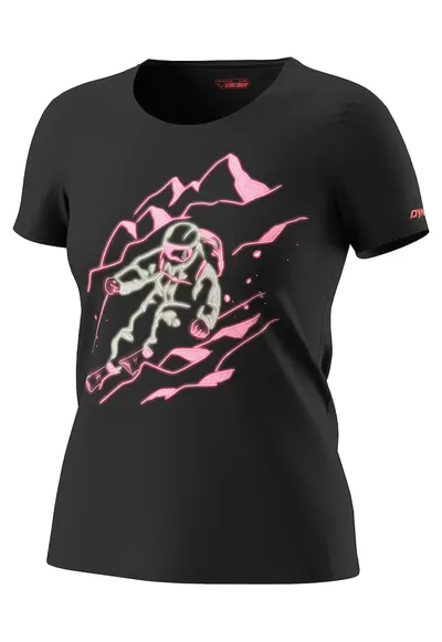 Tricou bumbac dama Blacklight - Negru