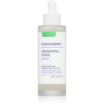 EQQUALBERRY Swimming Pool Ampoule ser cu hidratare intensă cu efect calmant