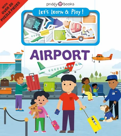 Airport (Board book with over 20 puzzle pieces)