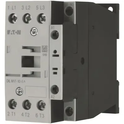 Contactor 3P 18A AC-3, 380V 400V 7.5 kW, 1 N/O, RDC 24: 24 - 27 VDC, DC DILM17-10-EA(RDC24) Eaton 189910