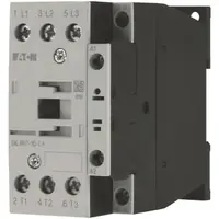 Contactor 3P 18A AC-3, 380V 400V 7.5 kW, 1 N/O, RDC 24: 24 - 27 VDC, DC DILM17-10-EA(RDC24) Eaton 189910