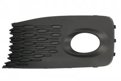 Grila bara fata stanga cu locas proiectoare, plastic, negru potrivit VW CADDY V dupa 2020