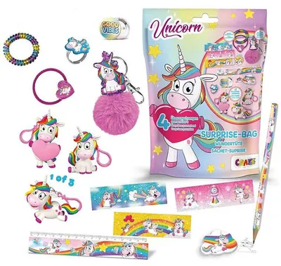 Set de joacă Craze - Geantă Surpriză, Unicorn