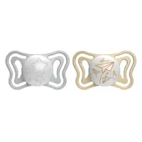 Suzeta Chicco PhysioForma Light Glow, 2bucati, unisex, 6-16luni
